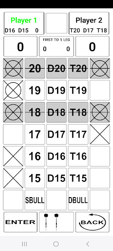 Simple Cricket Darts