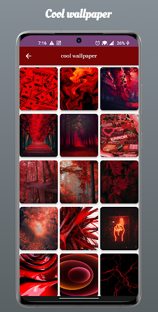 Red Asecthetic wallpapersのおすすめ画像5