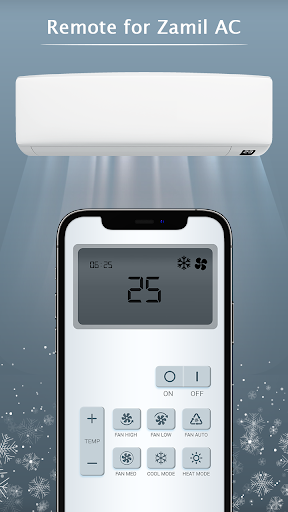Android application Remote for Zamil AC screenshort