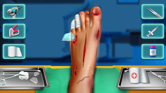 Foot Care: Offline Doctor Game 1