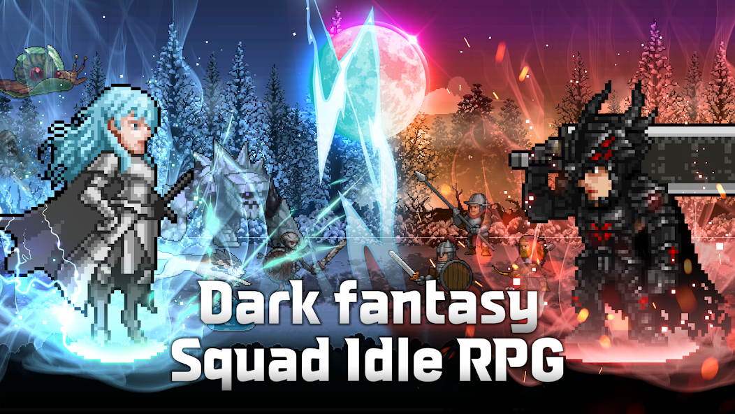Dark Clan: Squad Idle RPG 1.0.22 APK + Мод (Unlimited money) за Android
