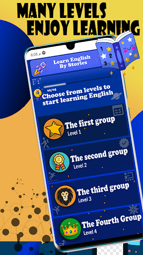 Android application Learn English By Stories screenshort