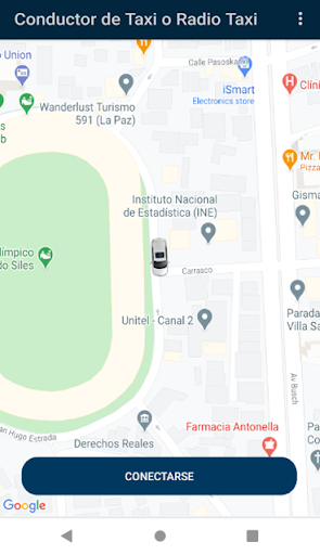 Conductor de Taxi Monitorea Screen 3