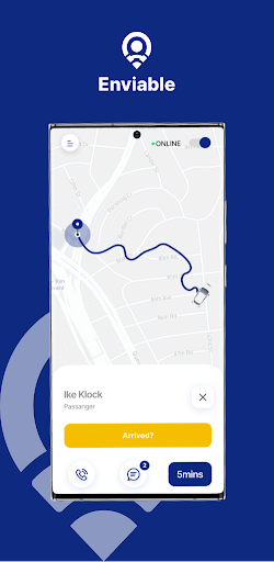 Android application Enviable Driver screenshort