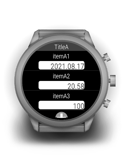 NUMBER LOGGER for WEAR Screen 2