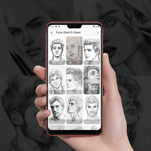 Face Sketch Ideas screenshot 12