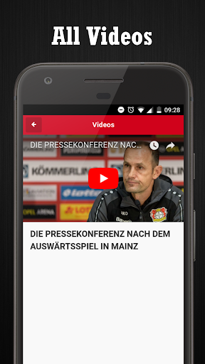 Leverkusen Total News Screen 3