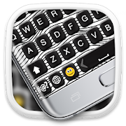 Black & White Keyboard Themes  Icon