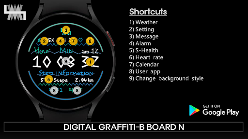 LMwatch d graffiti b board n Screenshot 3 - AppWisp.com