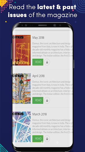 Android application Domus India screenshort
