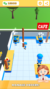 My Cafe Burger Restaurant Game