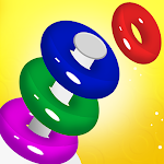 Cover Image of Descargar Color Hoop Stack Puzzle - Color Sorting Games 1.5 APK