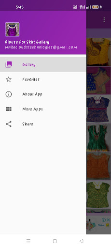 Android application Blouse For Skirt Gallery screenshort