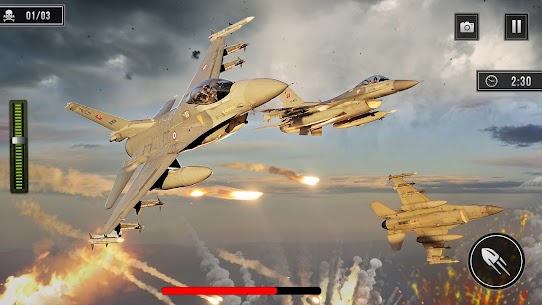 ألعاب القتال الجوي الحديثة 3
