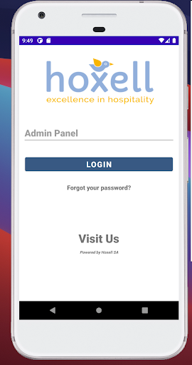 Android application HoxellQO screenshort