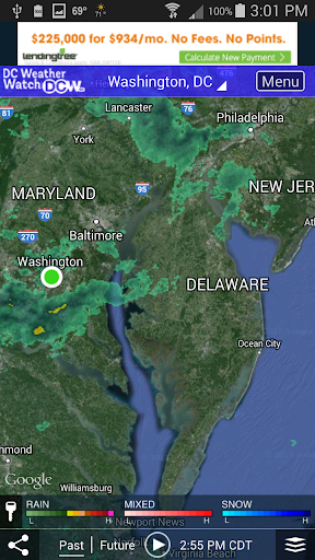 DCW50 - DC Weather Watch Screen 3