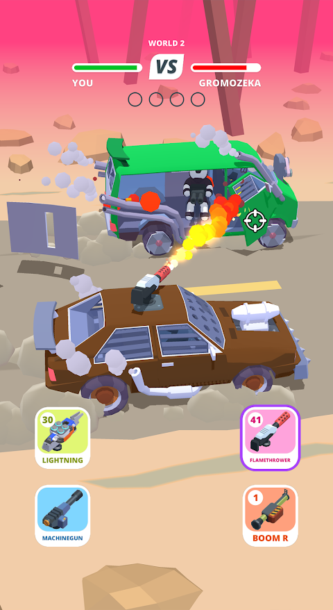 Desert Riders: Car Battle Gameのおすすめ画像3