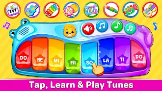 Game screenshot Kids Music: Piano, Xylo, Drums mod apk