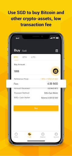 BitDATA Exchange (BitEx) Screen 2