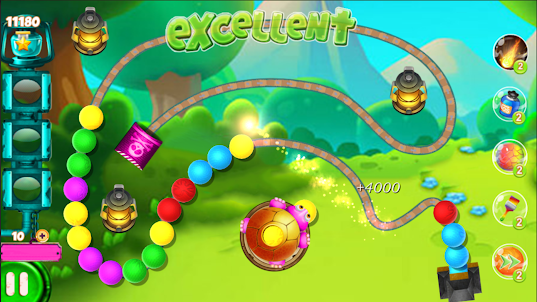 Marble blast color ball game