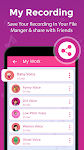 screenshot of Girl Voice Changer PRANK