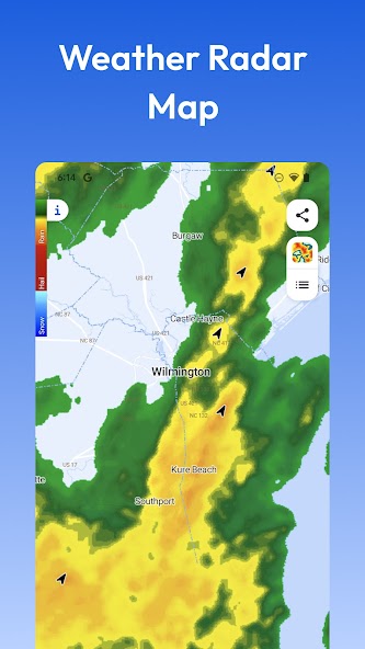 Weather Radar RainViewer banner