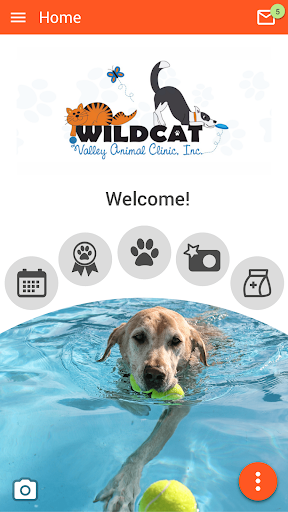 Android application Wildcat Vet screenshort