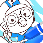 Cover Image of Download Pororo SketchBook - Painting, Coloring for Kids 2.0.4 APK