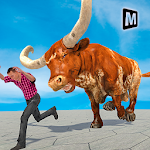 Cover Image of Download Angry Bull Attack Simulator 1.0 APK