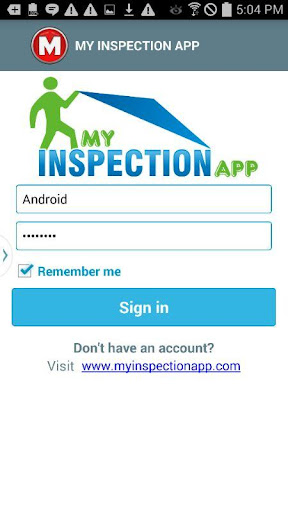 Android application My Inspection App screenshort