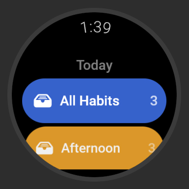 Screenshot of Habitify: Daily Habit Tracker