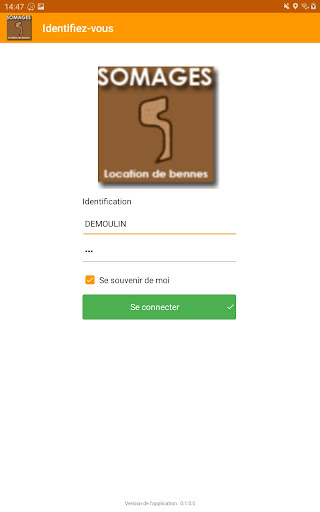 Android application SOMAGES screenshort