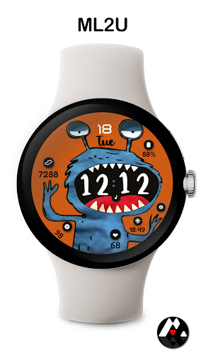 ML2U 226 Watch Face screenshot 2