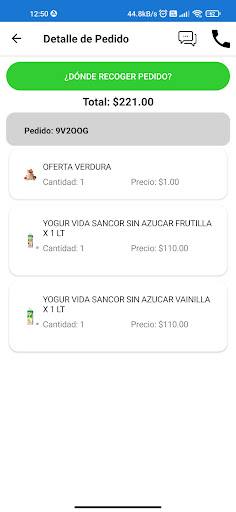Compras Ya Repartidor Screen 2