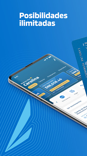 Android application Mi BancAzul Movil screenshort
