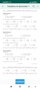 Maths 6ème Exercices corrigés