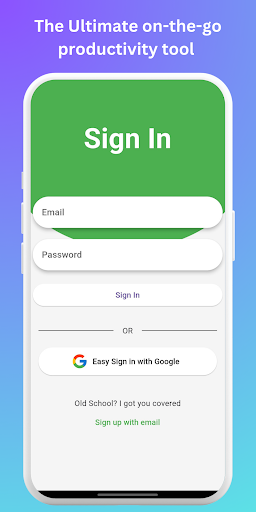 Android application TextEase screenshort