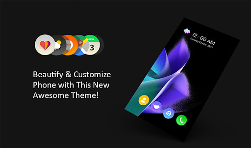 Wallpaper and theme for Galaxy Screen 2