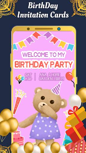 Android application Invitation Maker& Card Creator screenshort