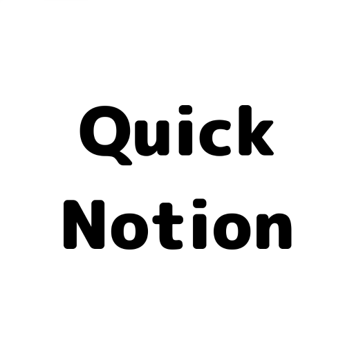 Quick Notion - Notionへの投稿専用アプリ 1.0.2 Icon