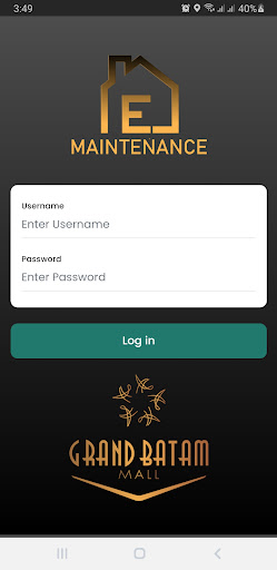 Android application E-Maintenance Grand Batam Mall screenshort