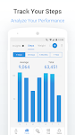screenshot of Pacer Pedometer:Walking Step & Calorie Tracker App