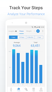 Pacer Pedometer:Walking Step & Calorie Tracker App Screenshot