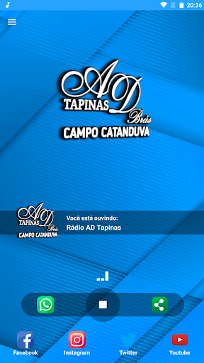Android application Rádio AD Tapinas screenshort