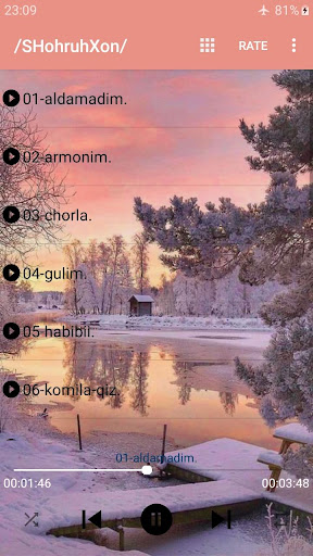 Android application Shohruhxon-Шохруххон-2020 screenshort
