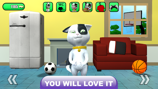 Talking Baby Cat Max Pet Games  screenshots 18