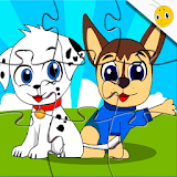 Puppy Jigsaw Puzzle Paw Bee icon