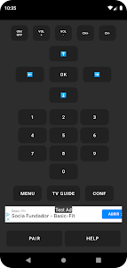 Controle Remoto de TV