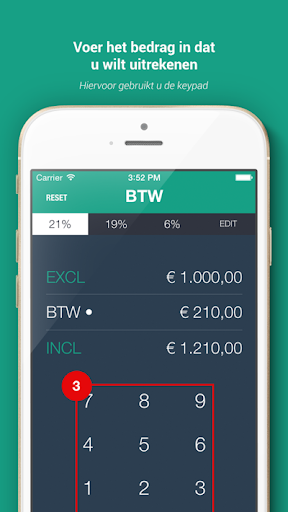 BTW berekenen app screenshot 3
