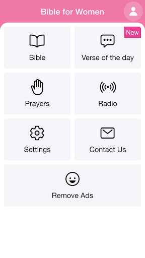 Android application Bible for Women - Bible Verses screenshort